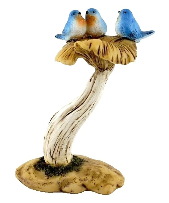 Mushroom Fairies Miniature Outdoor Ornaments & Statues