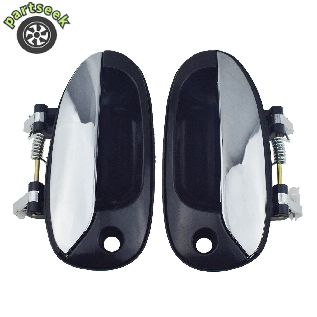Pair Front Left Right Outside Door Handle for Kia Carens 2002-2006