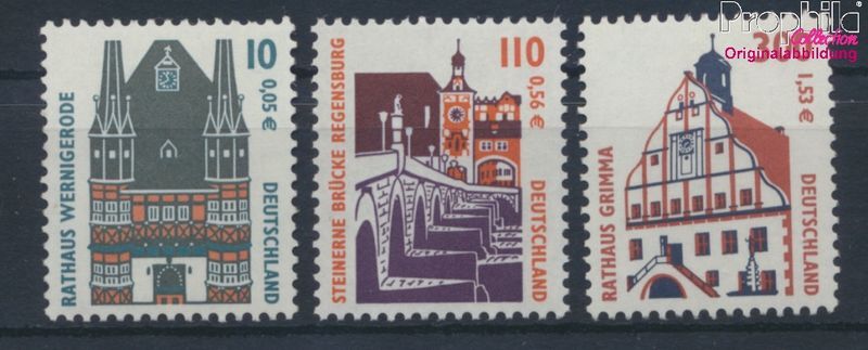 Prophila Collection BRD Briefmarke 2139A R A – 2000 Sehenswürdigkeiten, Postfrisch MNH