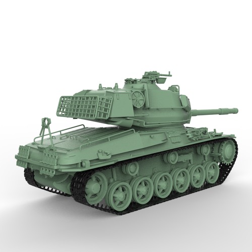 SSMODEL SS72381 1/72 Military Model Kit Swedish STRV74 Medium Tank WOT - Picture 2 of 4