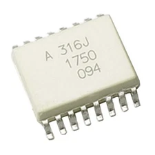 10pcs/lot SMD A316J HCPL316J SOP HCPL-316J