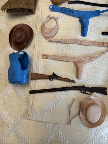 Assortment of Western Themed Doll Accessories and Clothing - Picture 3 of 10