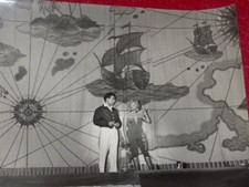 Germaine Roger Vintage Photo Chevalier Du Ciel Luis Mariano 1955 Chardans