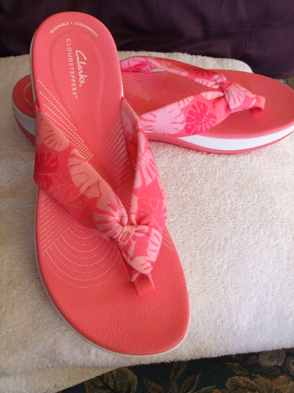 qvc cloudsteppers thong sandals