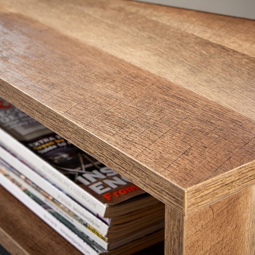 Coffee Table Storage Drawer Occasional Oak Effect Industrial Metal Table - Picture 7 of 7