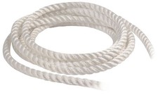 CIMA ORMEGGIO BIANCA Ø 24mm. ALTA TENACITA' VELA YACHT GOMMONE -1 METRO -