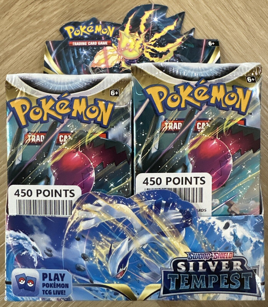 OPEN BOX Pokemon TCG: Sword & Shield Silver Tempest Booster OPEN BOX Pokemon TCG: Sword & Shield Silver Tempest Booster