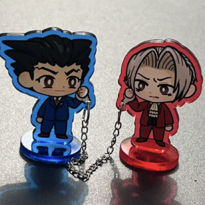Ace Attorney Chain Standing Sign Acrylic Standing Board Indicative Board Gift
