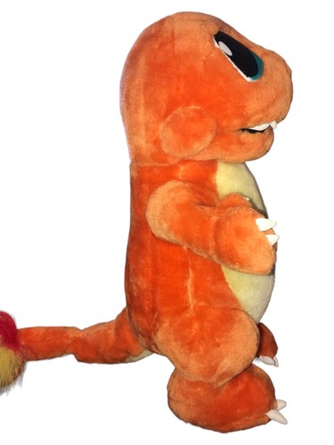 Vintage Pokemon Charmander Plush 16" Nintendo Play By Play 1999 RARE - Picture 3 of 12