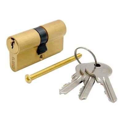 GERDA Schließzylinder Schließzylinder Zylinder Türschloss Messing 25/25 30/30 35/35