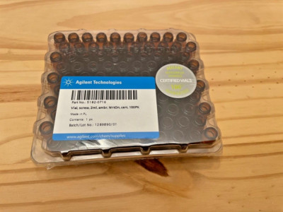 AGILENT 5182-0716 2 mL vial, 100/pack.