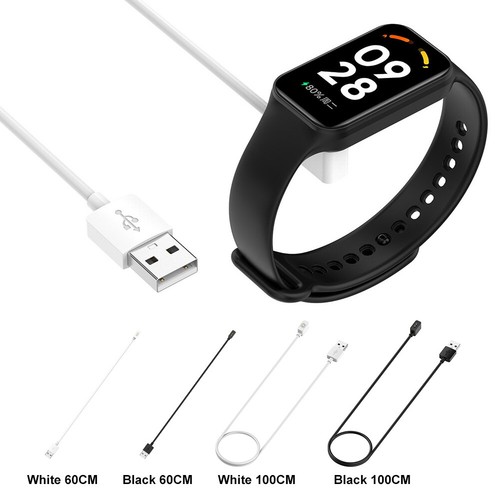 60cm/1m Charger Cable Cord Magnetic USB Replacement for Xiaomi Mi Band 8/8 Pro - Zdjęcie 8 z 24