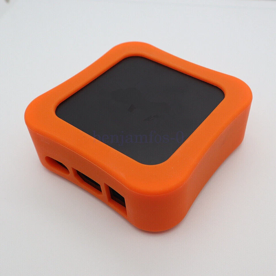 Silicone Anti-Shock Protective Cover Shell Skin Case For Apple TV 4K 2021 TV Box