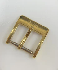 Original Gucci 14mm Stainless Steel Gold Tone Watch Buckle