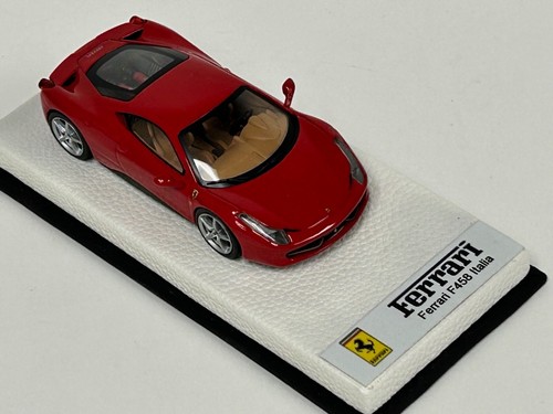 1/43 Ferrari 458 Italia in Red from 2009 on Leather base JPN45 - Picture 5 of 6
