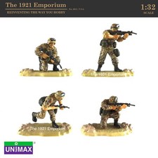 1:32 Unimax Toys Forces of Valor Iraq War US Army Desert Soldier 5 Figure Lot