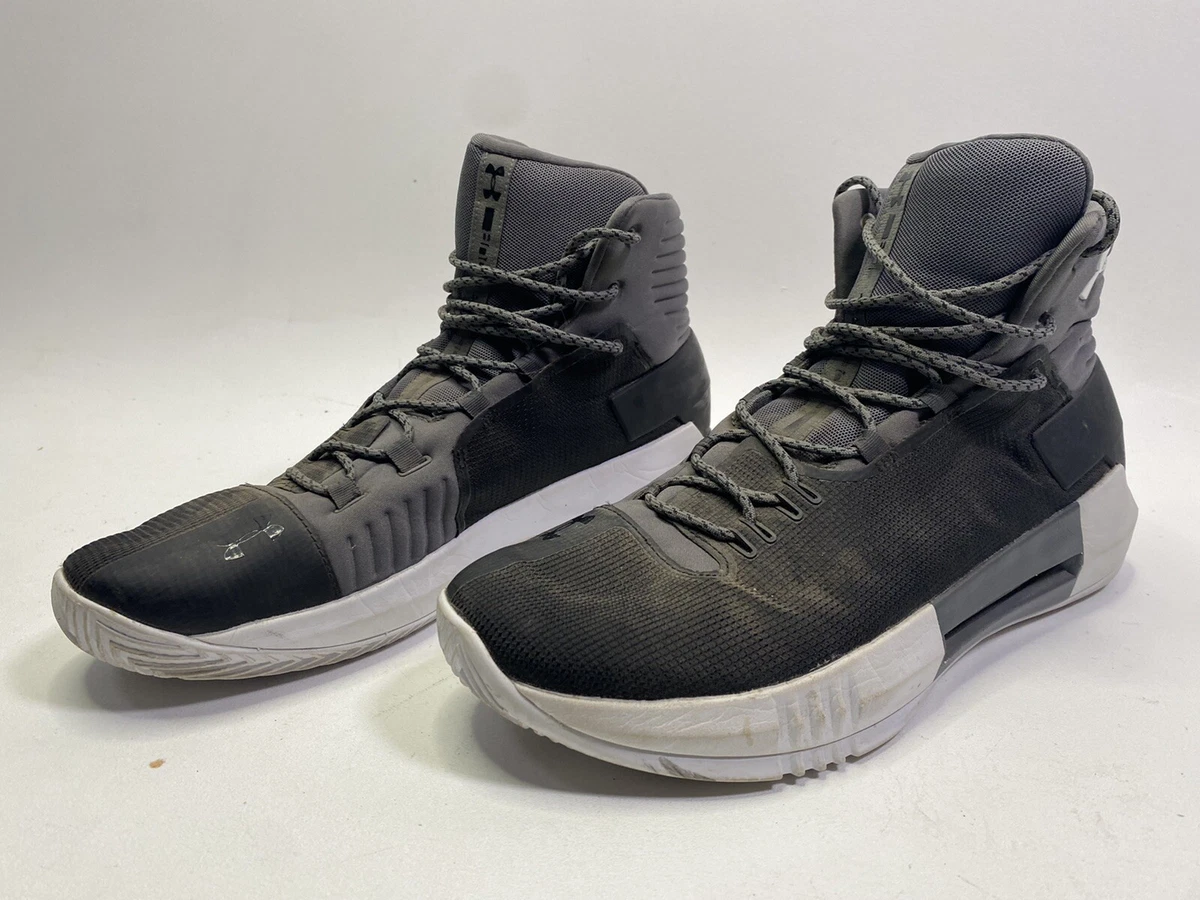 Zapatos under top armour basketball negro