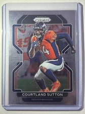 COURTLAND SUTTON 2021 Panini Prizm SILVER #198 Broncos 