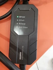 Woer Portable Ev Charger Level 1 & Level 2 Electric Vehicle Charger Used