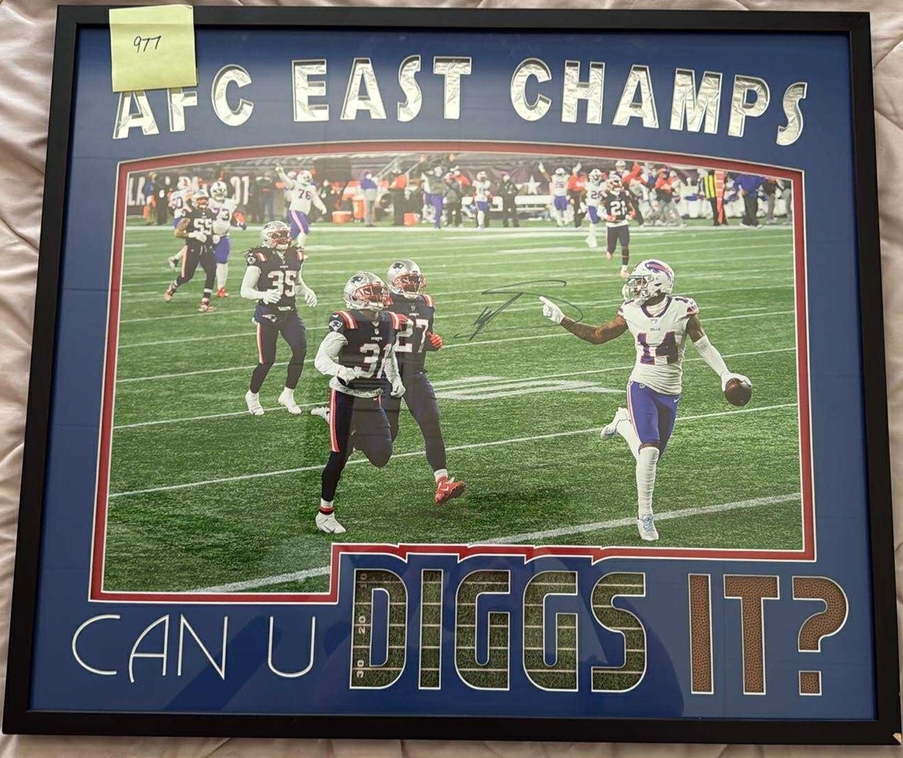 stefon diggs Autographed Signed Buffalo Bills - Authentic ! 