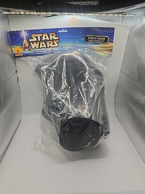 Rubies Costume Company 2005 Star Wars Darth Vader 2PC Helmet Mask Cosplay