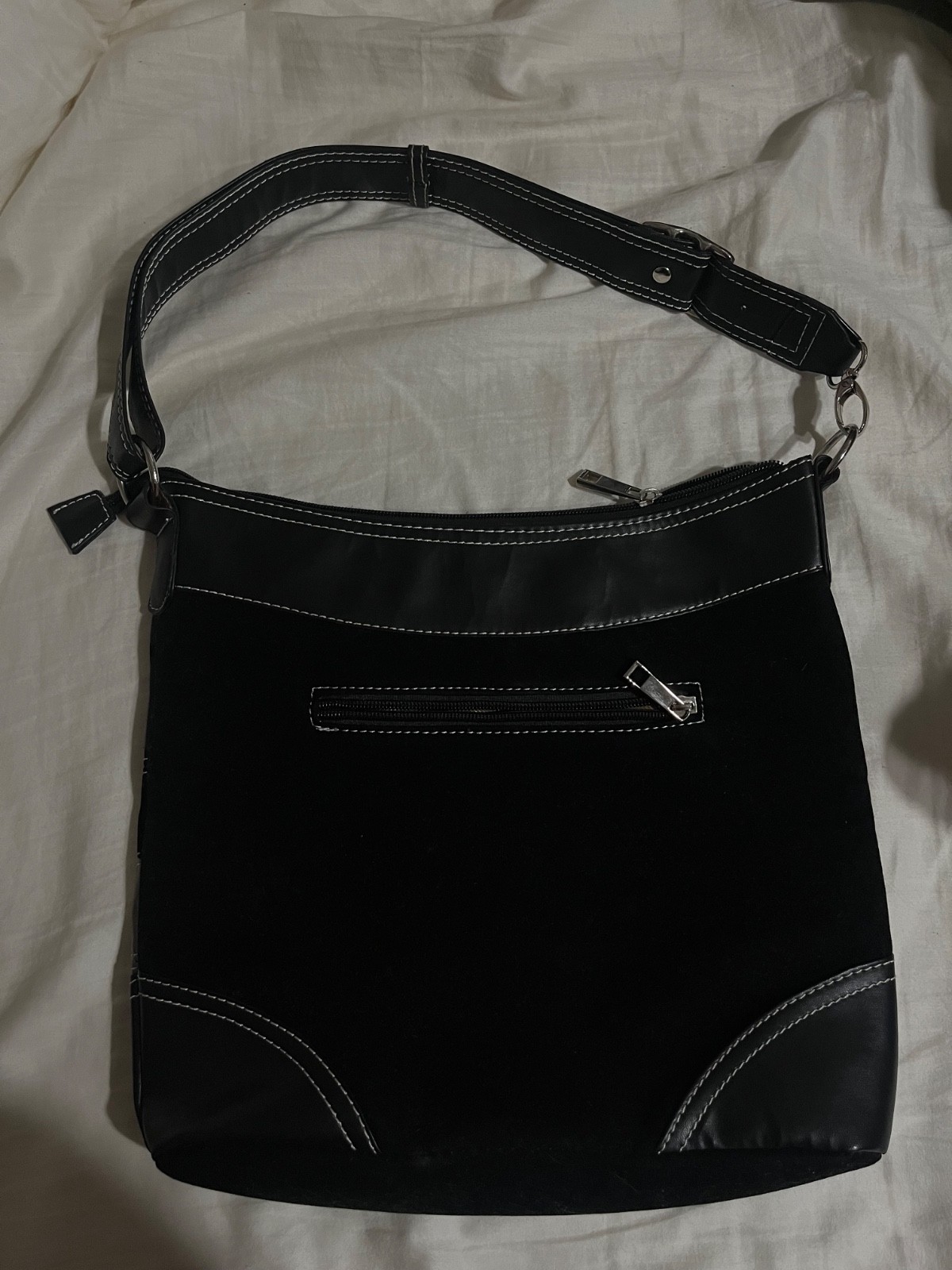 Womens Patchwork Shoulder Bag - image 2