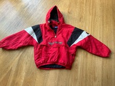 Starter Detroit Red Wings Vintage 90s Puffer Pullover Jacket Size Extra Large XL