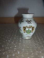 Plankenhammer Floss Bavaria - kleine Vase - Braunlage - mit Goldrand/ Verzierung