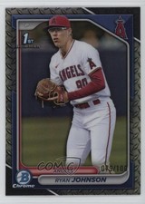 2024 Bowman Draft Chrome Steel Metal Refractor 79/100 Ryan Johnson #BDC-41