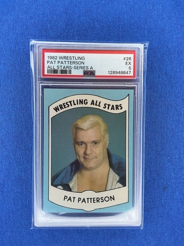 Pat Patterson #26 1982 Wrestling All Stars Series A card