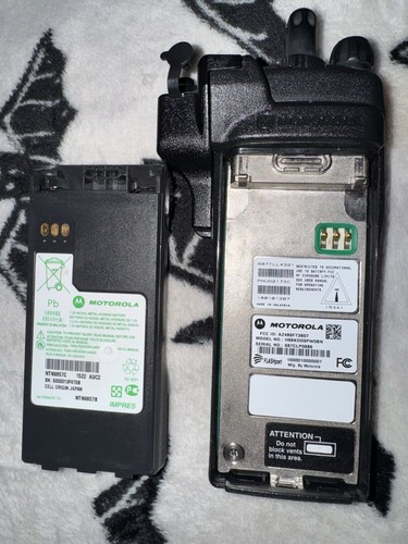 MOTOROLA XTS1500 VHF 136-174MHz SmartZone P25 Digital Two-Way RadioH66KDD9PW5BN - Zdjęcie 6 z 7