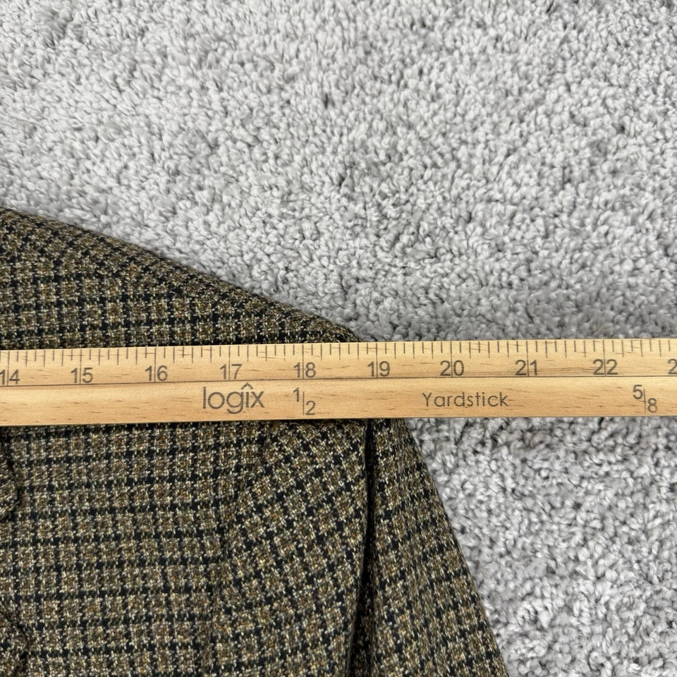 Blazer Brioni Hombre 42L Cuadros 100% Cachemira Palatino Hecho en Italia 3 Botones Foto 3 de 4