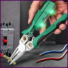 High-precision Wire Cutter Multi-function Wire Stripper with Voltage Tester