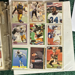 Fleer Pro Set 1991 NFL Football Card Lot (9) Moon Green Israel Jeffires