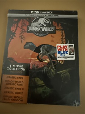 Jurassic World 5-Movie Collection (DVD, SteelBook 4K Ultra HD Blu