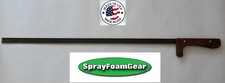 Spray Foam Saw 30 inch Steel Cutting edge. Hardwood Handle. 100% Made in the USA