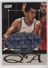 2004 SAGE Hit Q & A Auto /100 Sasha Vujacic #QA8 Auto 00e2
