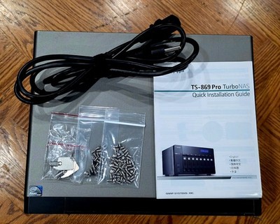 QNAP TS-869 PRO 8 Bay NAS In Good Condition | eBay