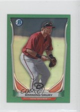 2014 Bowman Green 7/10 Brandon Drury #BM-AD5 0f6