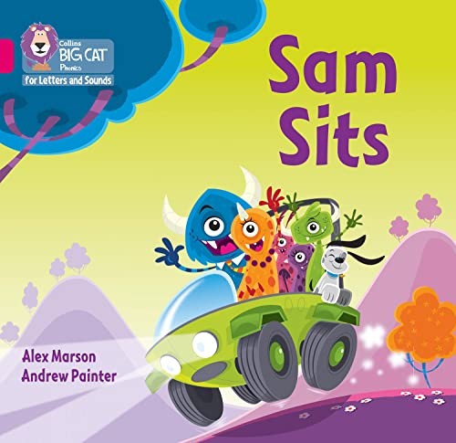 Sam Sits Band 01APink A Collins Big Cat Phonics for by Alex Marson PAPERBACK - Image 3