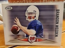 2012 SAGE HIT #103 Brandon Weeden Rookie Oklahoma State Cowboys
