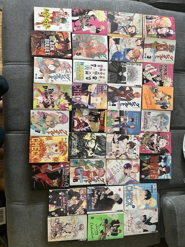 XXL MANGA COLLECTION! 74 Titles! Clean - Dragon Ball / Black Bullet / Blood C / HellS
