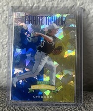 2024 Panini Crusade #7 Grant Taylor Crusade Blue Cracked Ice