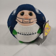 Ty Beanie Ballz – Seattle Seahawks Plush | NFL Football Player Round Pillow