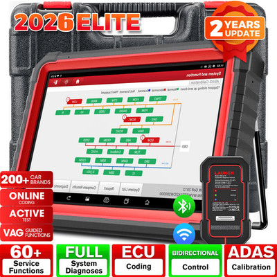 LAUNCH X431 PRO3S+V5.0 PRO 5 KFZ OBD2 Diagnosegerät ALLE SYSTEM ECU Codierung