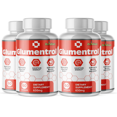 Glumentrol-  Keto & Weight Support- 4 Bottles- 240 Capsules