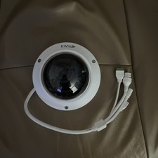 Cámara domo PoE exterior InVid PAR-P8DRXIR28NH-AI 8 MP IR WDR - cristalina
