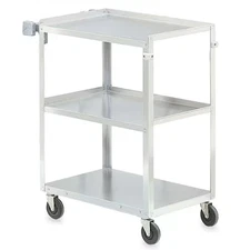 Vollrath 97125 Heavy Duty S/S 3-Shelf Utility Cart