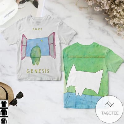 Genesis Band Genesis Duke Album Album Cover 3D T Shirt Full Size S-5XL