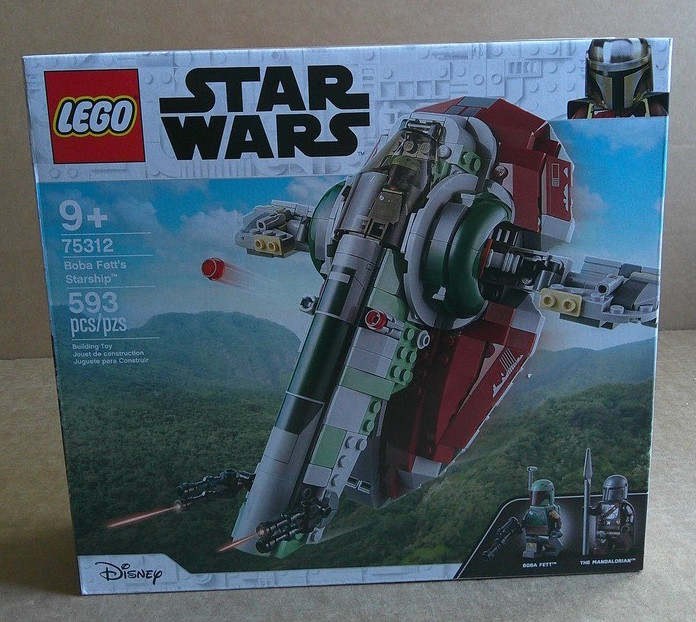 LEGO Star Wars Boba Fett’s Starship Set #75312 NEW!!